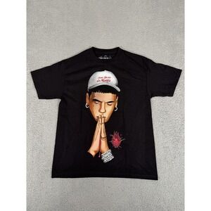 Anuel AA Legends‎ Never Die Tour Shirt Mens Large Real Hasta La Muerte Heart